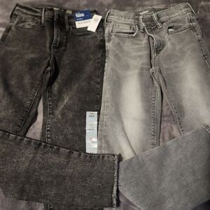 Old Navy Black and Gray Jeans Set